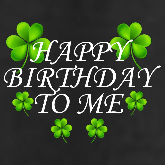 Happy Birthday To Me St. Patrick's Day Adult Drive Performance Visor