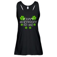 Happy Birthday To Me St. Patrick's Day Ladies Essential Flowy Tank