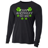 Happy Birthday To Me St. Patrick's Day Cooling Performance Long Sleeve Crew