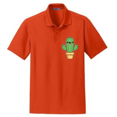 Happy Cactus Dry Zone Grid Polo