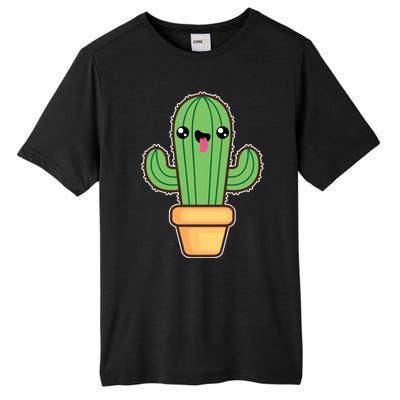 Happy Cactus Tall Fusion ChromaSoft Performance T-Shirt