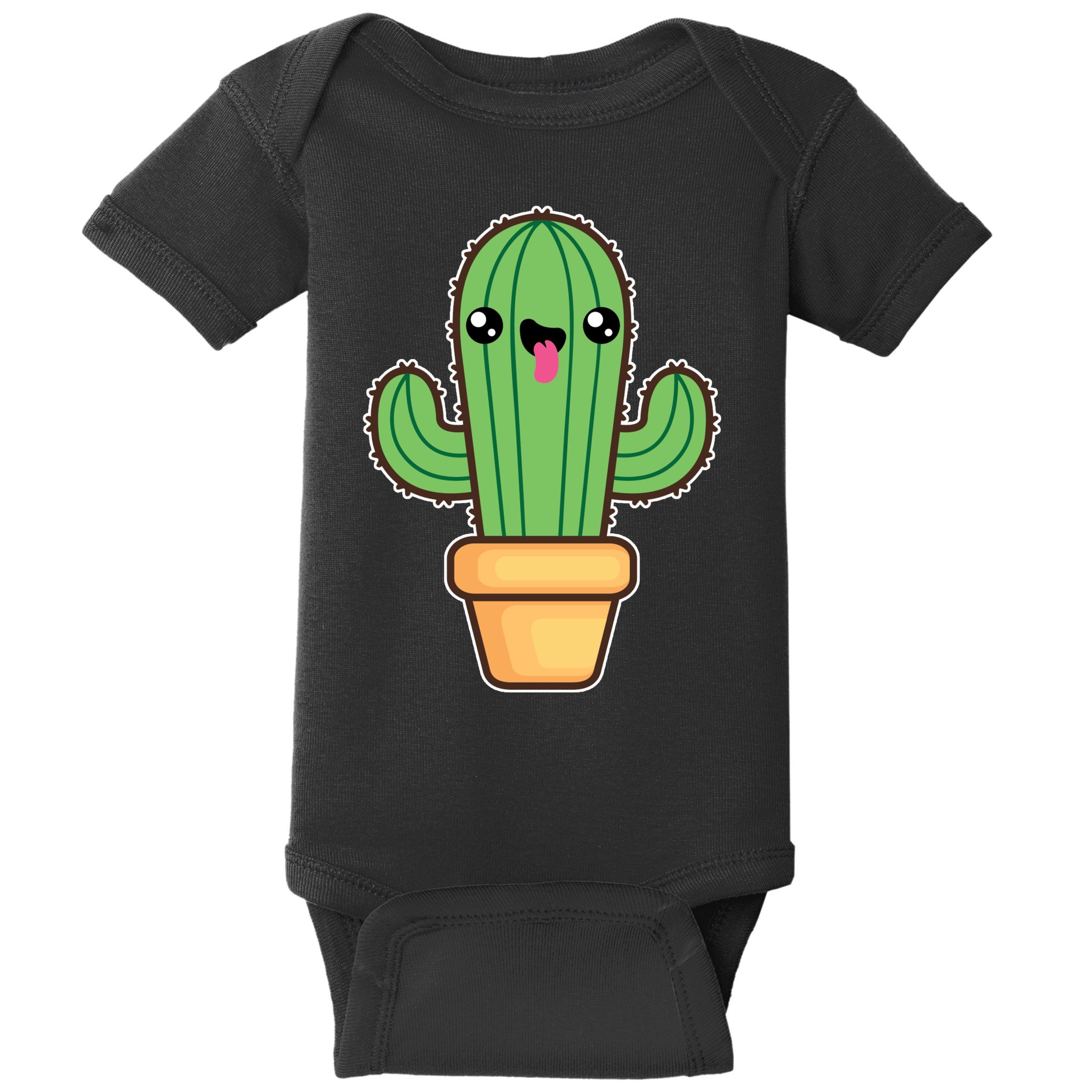 Happy Cactus Baby Bodysuit
