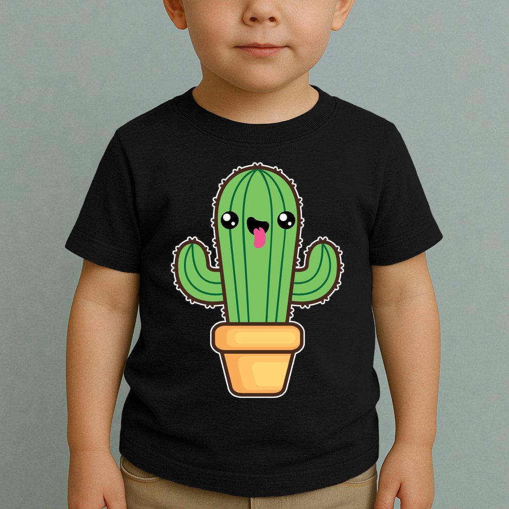 Happy Cactus Toddler T-Shirt