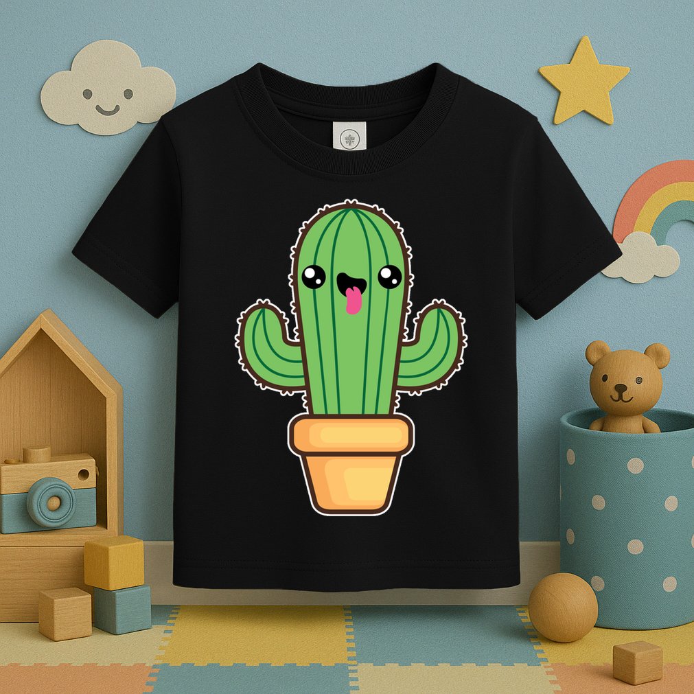 Happy Cactus Toddler T-Shirt