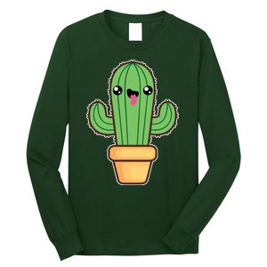 Happy Cactus Long Sleeve Shirt