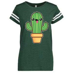 Happy Cactus Enza Ladies Jersey Football T-Shirt