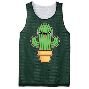 Happy Cactus Mesh Reversible Basketball Jersey Tank