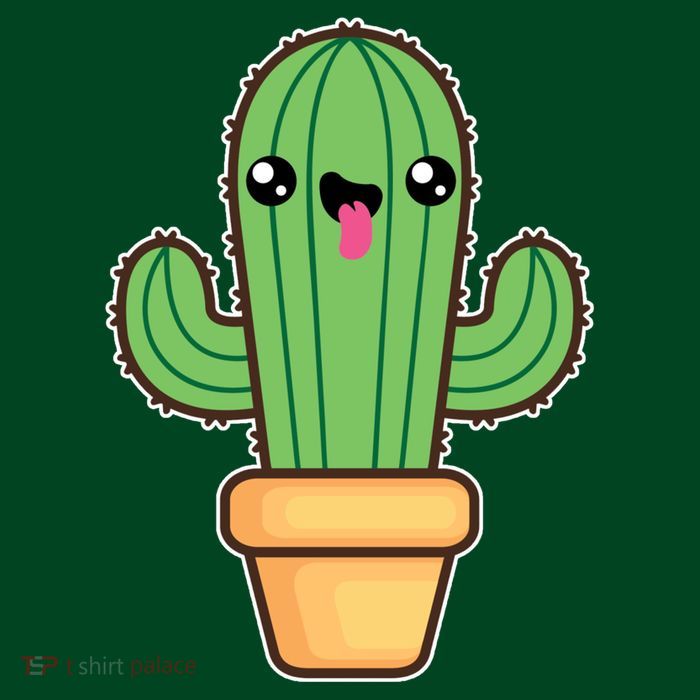 Happy Cactus Magnet