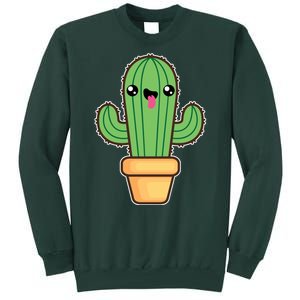 Happy Cactus Tall Sweatshirt