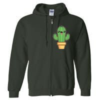 Happy Cactus Full Zip Hoodie