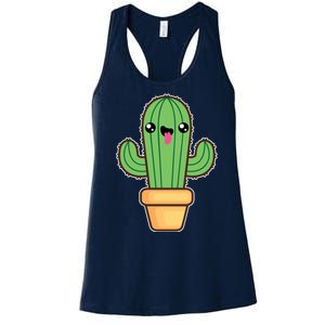 Happy Cactus Women's Racerback Tank