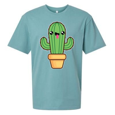 Happy Cactus Sueded Cloud Jersey T-Shirt