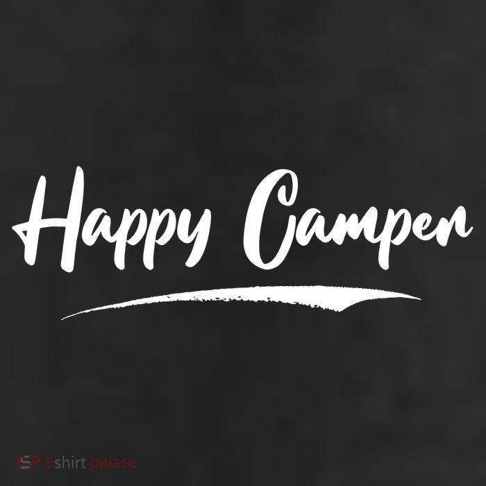 Happy Camper 11oz C Handle Ceramic Mug