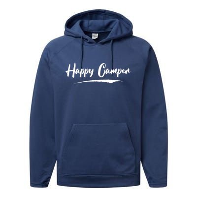 Happy Camper Performance Fleece Hoodie