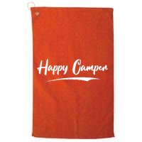 Happy Camper Golf Towel