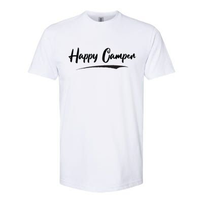 Happy Camper Softstyle® CVC T-Shirt