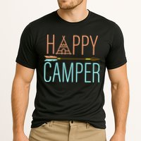 Happy Camper Funny Camping Cooling Performance Crew T-Shirt
