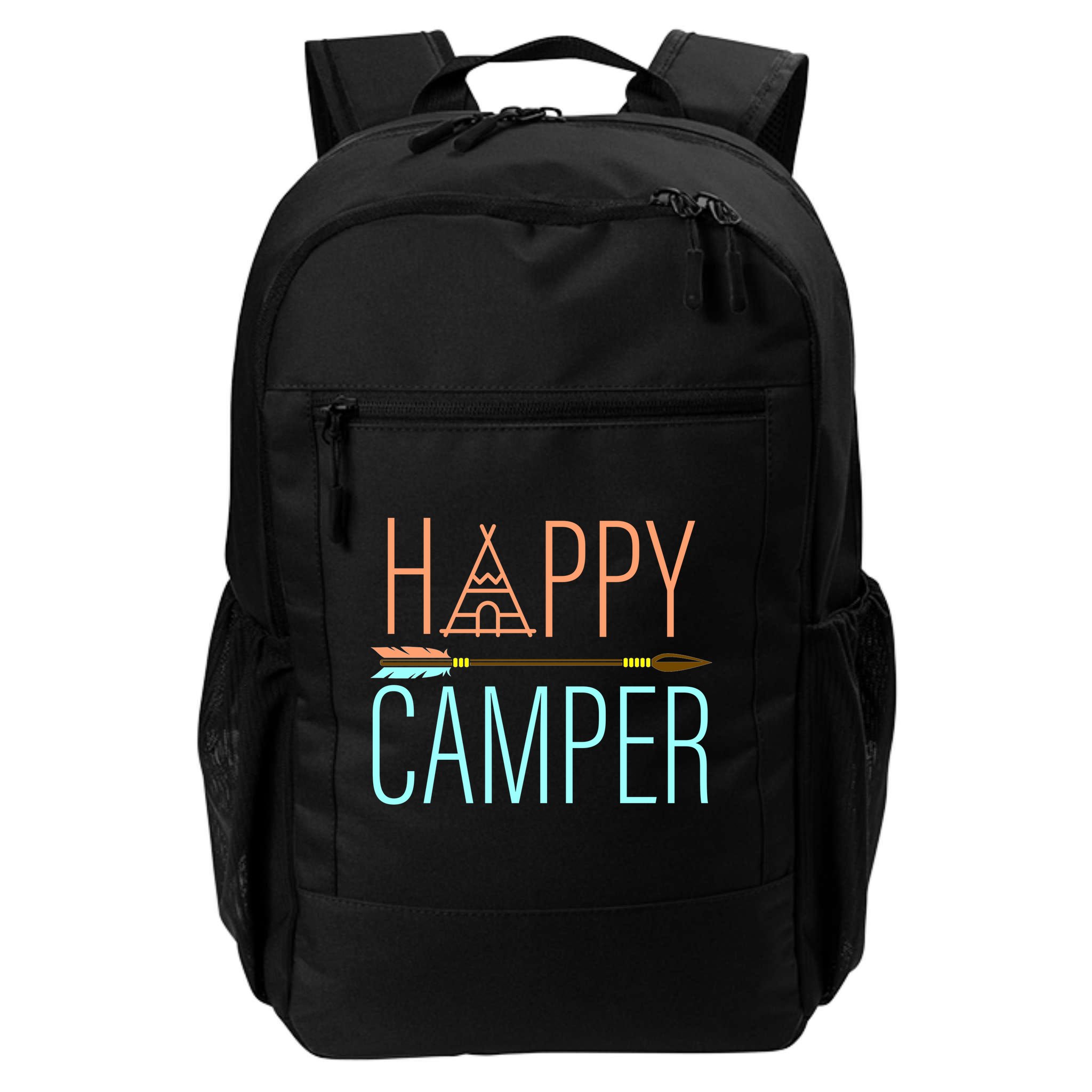 Happy Camper Funny Camping Backpack