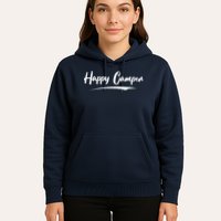 Happy Camper Funny Camping Meme Hoodie