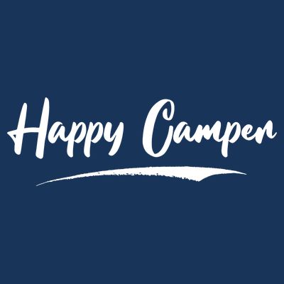 Happy Camper Funny Camping Meme T-Shirt