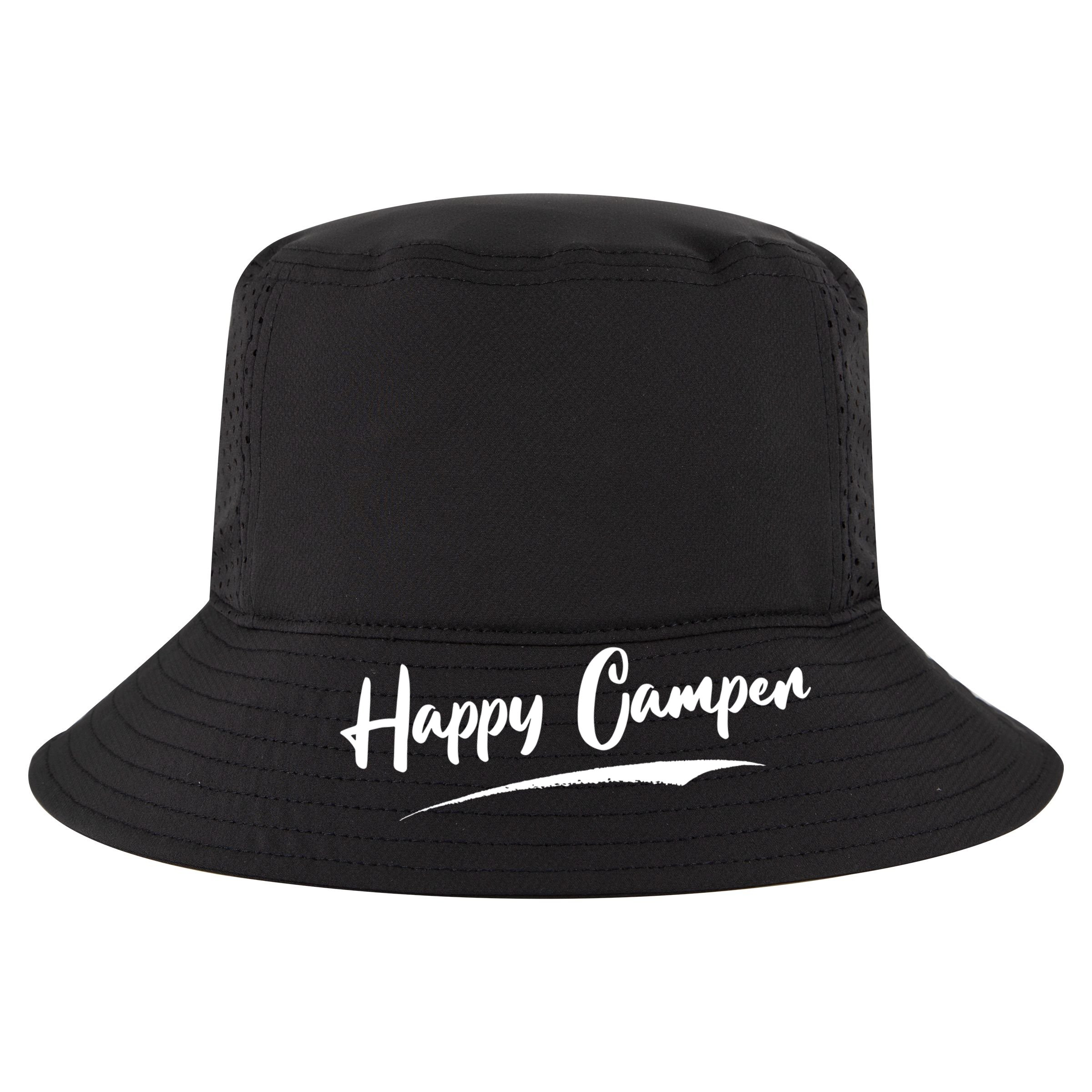 Happy Camper Funny Camping Meme Zip Tote Bag