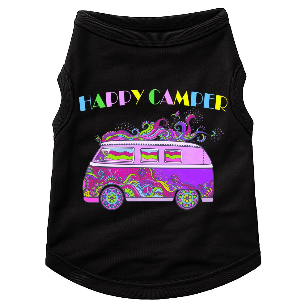 Happy Camper Hippie Van Doggie Tank
