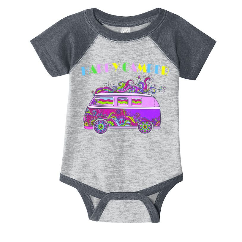 Happy Camper Hippie Van Infant Baby Jersey Bodysuit