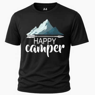 Happy Camper In The Mountains Performance Shirt