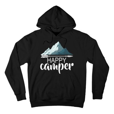 Happy Camper In The Mountains Hoodie