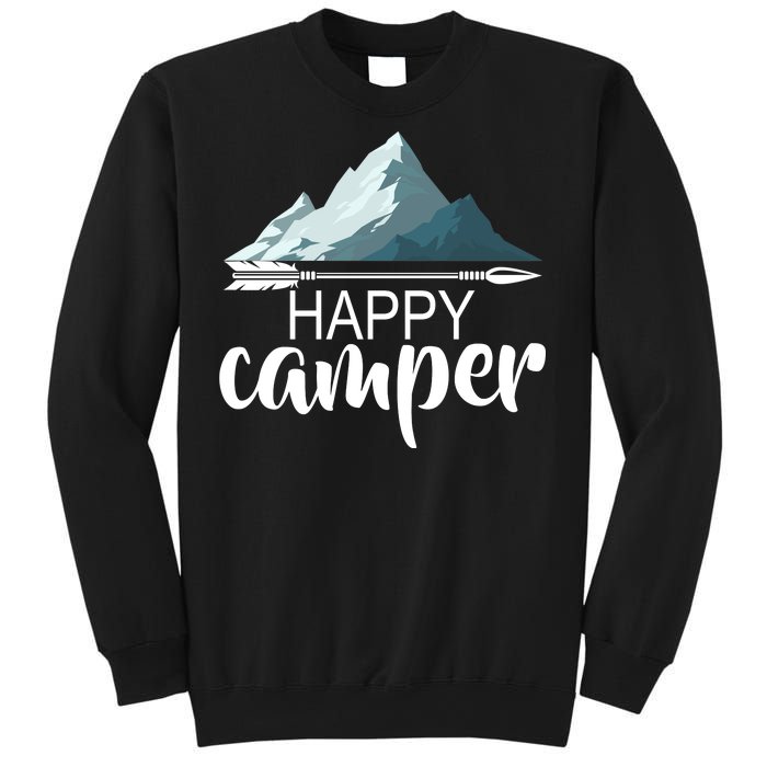 Happy Camper In The Mountains Sweatshirt