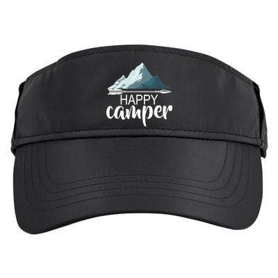 Happy Camper In The Mountains Adult Drive Performance Visor