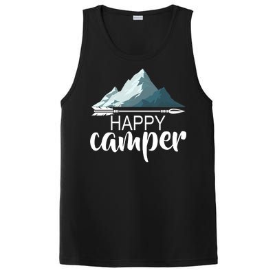 Happy Camper In The Mountains PosiCharge Competitor Tank