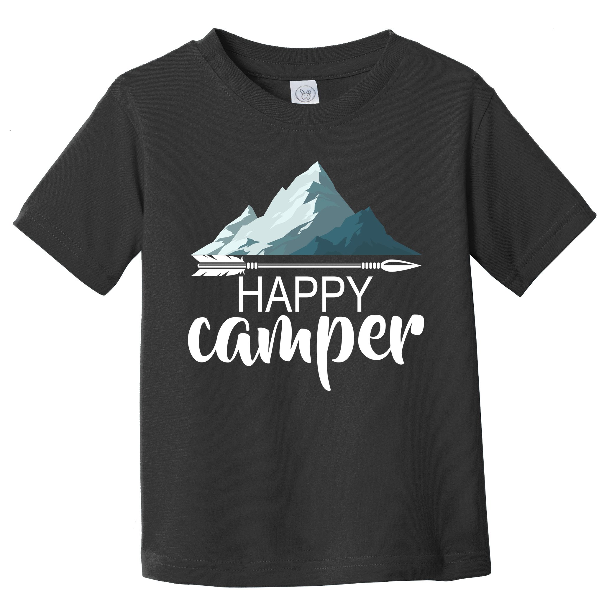 Happy Camper In The Mountains Toddler T-Shirt
