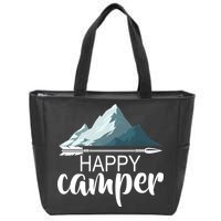 Happy Camper In The Mountains Zip Tote Bag