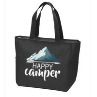 Happy Camper In The Mountains Zip Tote Bag