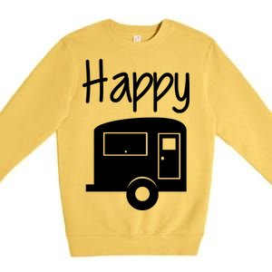 Happy Camper RV Camping Premium Crewneck Sweatshirt