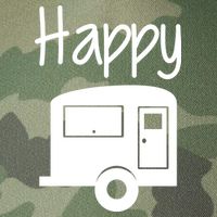 Happy Camper RV Camping Legacy Tie Dye Trucker Hat