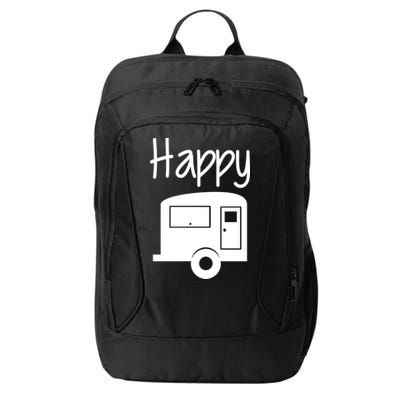 Happy Camper RV Camping City Backpack