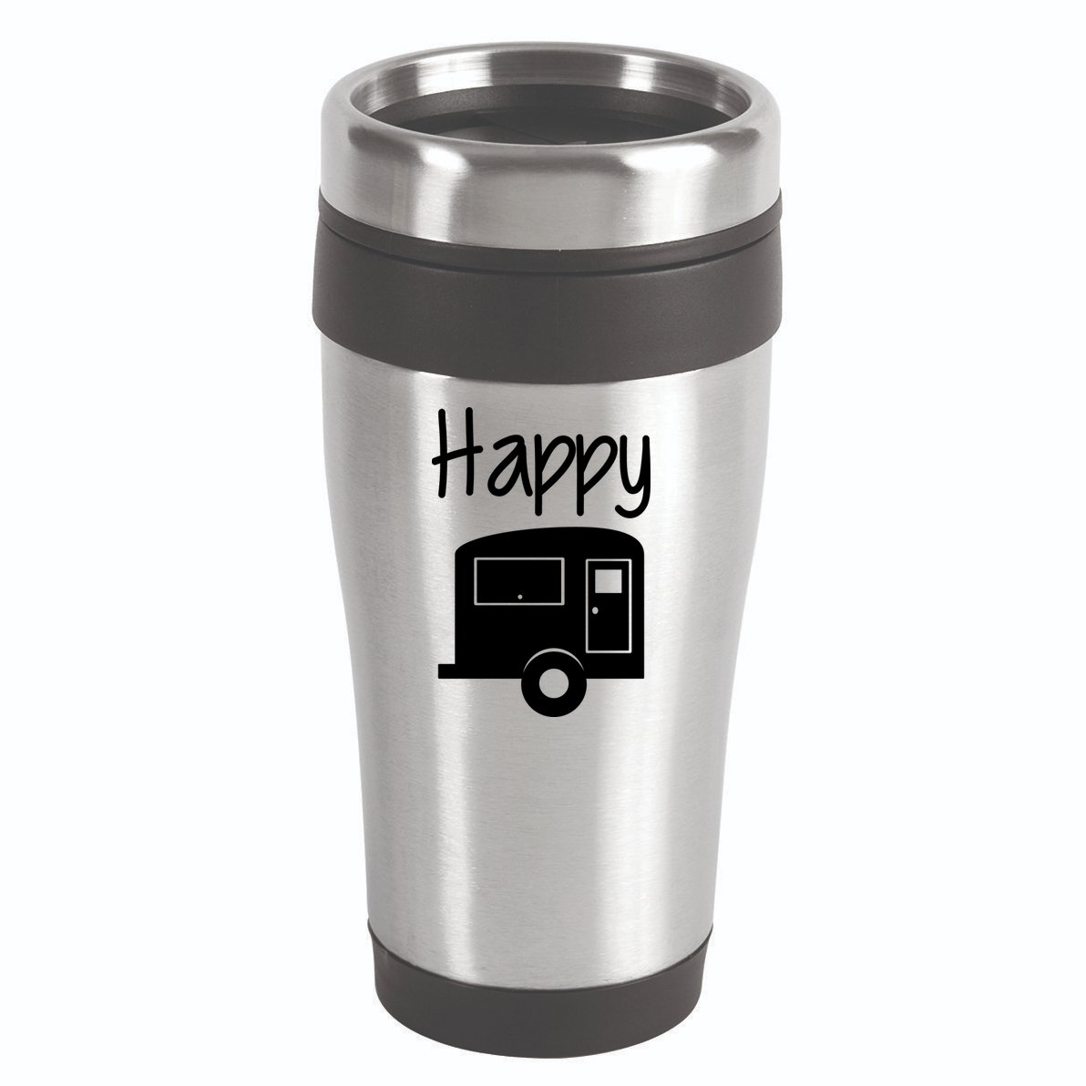 Happy Camper RV Camping 16oz Travel Tumbler
