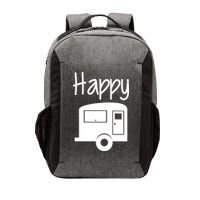 Happy Camper RV Camping Vector Backpack