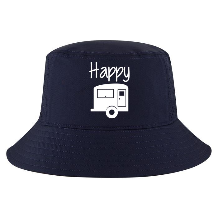 Happy Camper RV Camping Cool Comfort Performance Bucket Hat