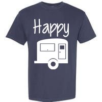 Happy Camper RV Camping Garment-Dyed Heavyweight T-Shirt