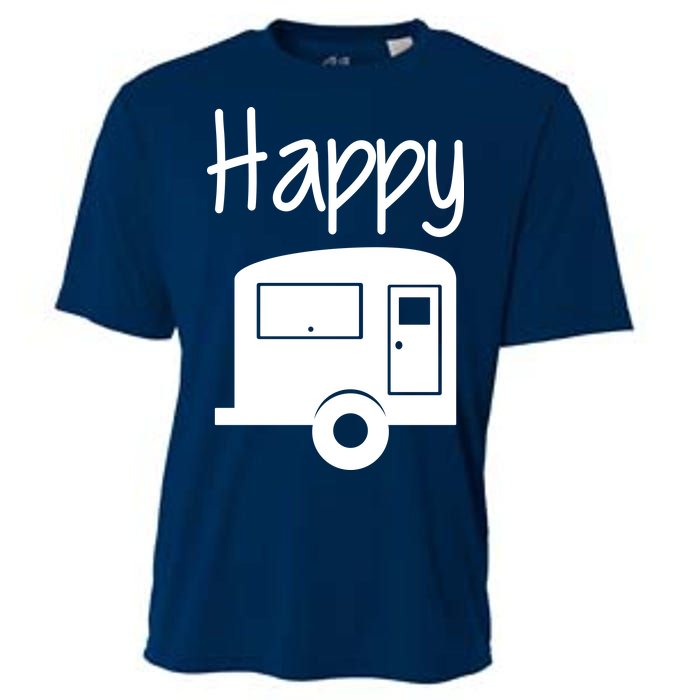 Happy Camper RV Camping Cooling Performance Crew T-Shirt