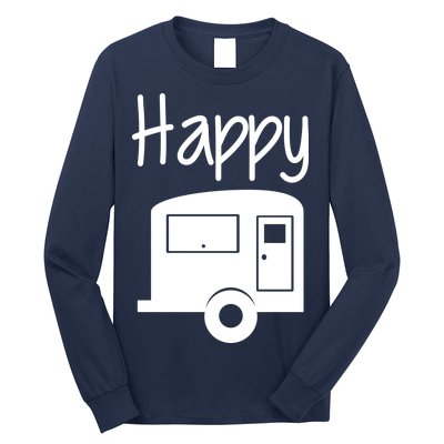 Happy Camper RV Camping Long Sleeve Shirt