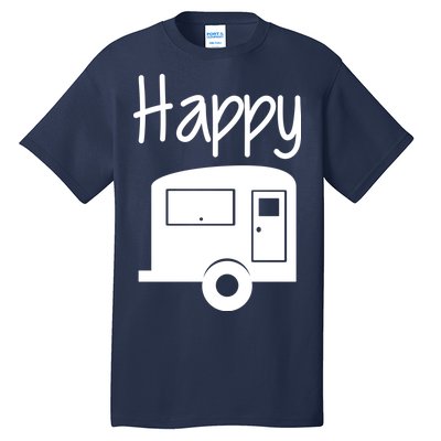 Happy Camper RV Camping Tall T-Shirt