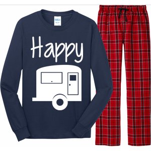 Happy Camper RV Camping Long Sleeve Pajama Set