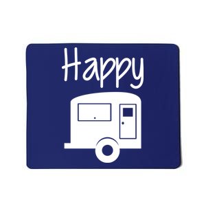 Happy Camper RV Camping Mousepad