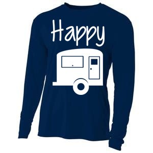 Happy Camper RV Camping Cooling Performance Long Sleeve Crew