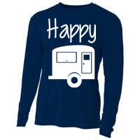 Happy Camper RV Camping Cooling Performance Long Sleeve Crew