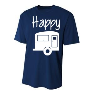 Happy Camper RV Camping Youth Performance Sprint T-Shirt